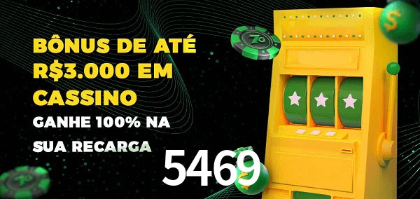 5469 melhor bônus de depósito